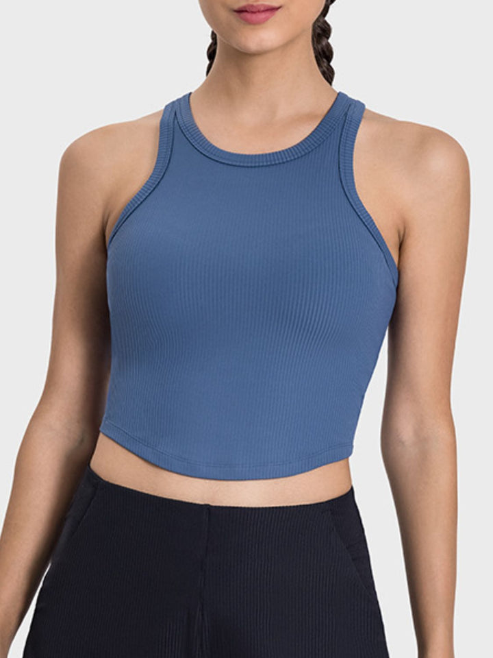 Round Neck Racerback Active Tank