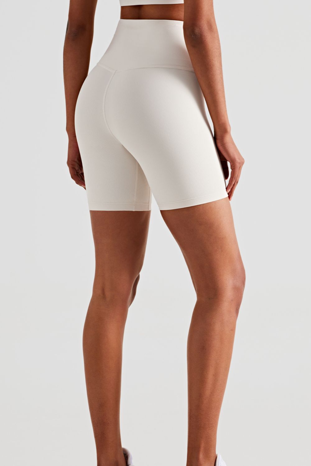 Wide Waistband Sports Shorts